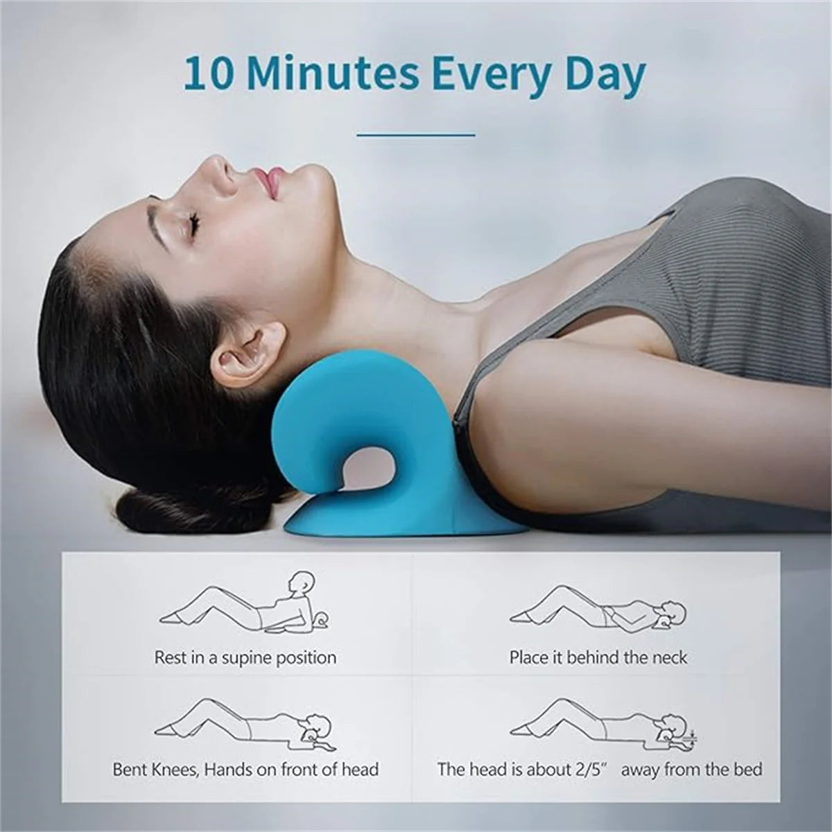 10-Minute Neck & Shoulder Pain Relief Stretcher