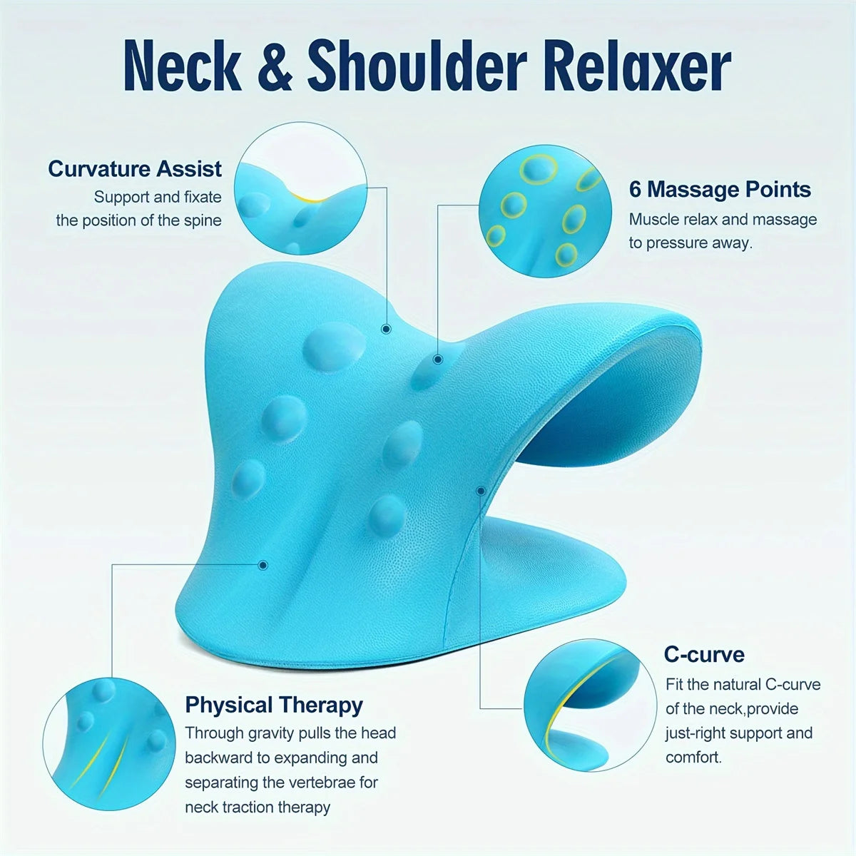 10-Minute Neck & Shoulder Pain Relief Stretcher